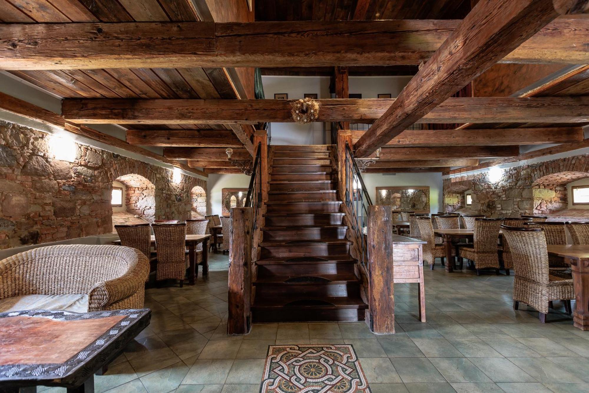 Barokni Spejchar Hotel Tlucna ภายนอก รูปภาพ